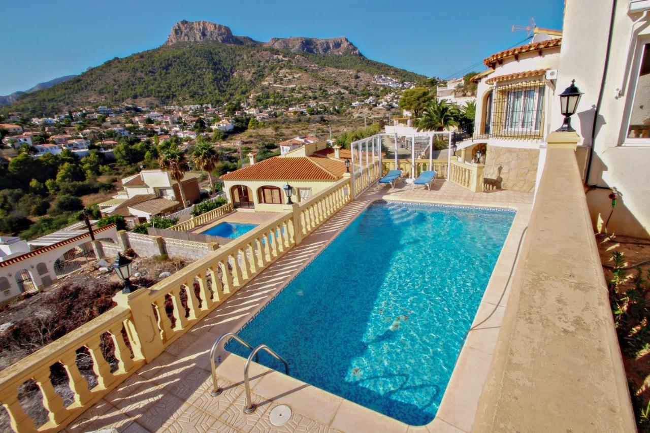 Tosal Julia - sea view villa with private pool in Calpe Esterno foto