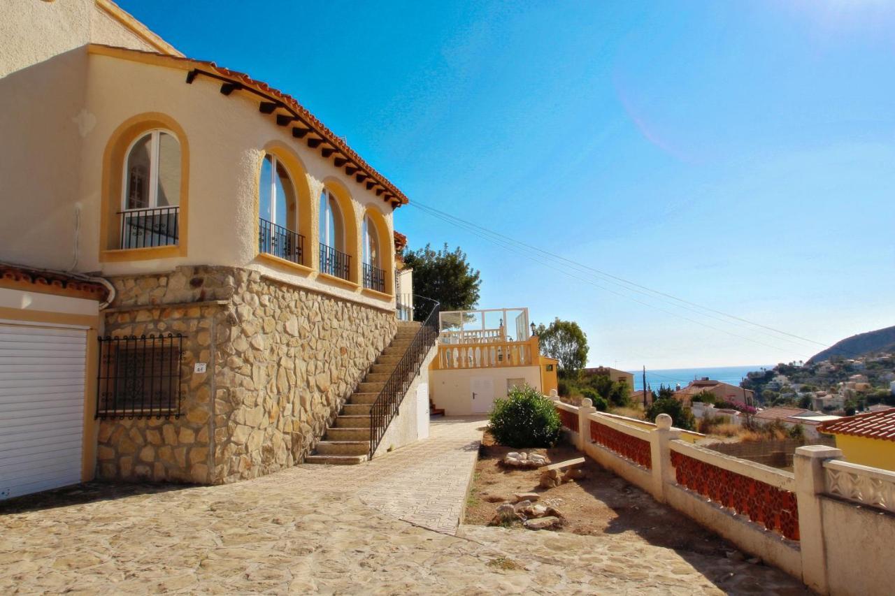 Tosal Julia - sea view villa with private pool in Calpe Esterno foto