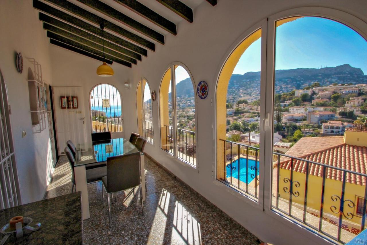 Tosal Julia - sea view villa with private pool in Calpe Esterno foto