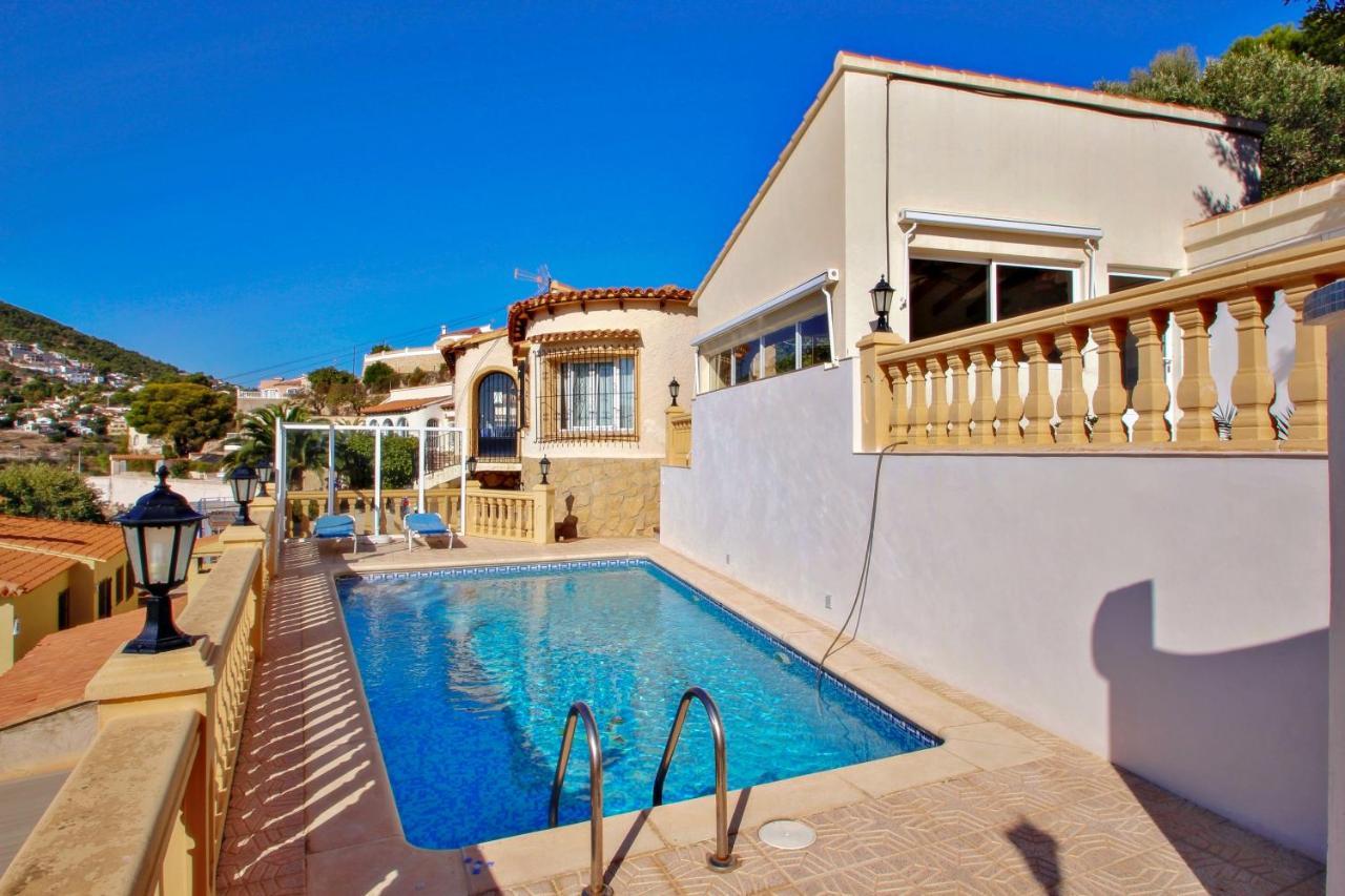 Tosal Julia - sea view villa with private pool in Calpe Esterno foto