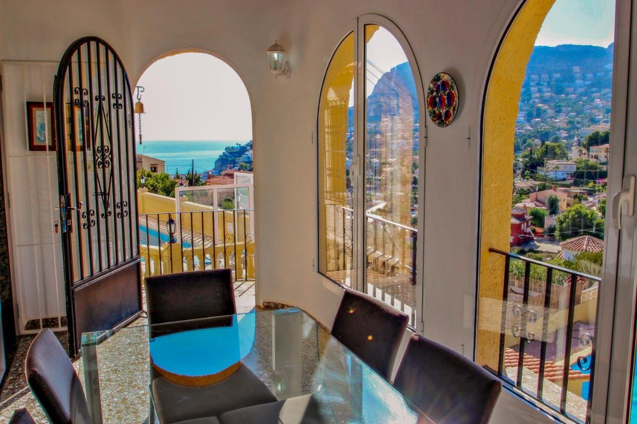 Tosal Julia - sea view villa with private pool in Calpe Esterno foto