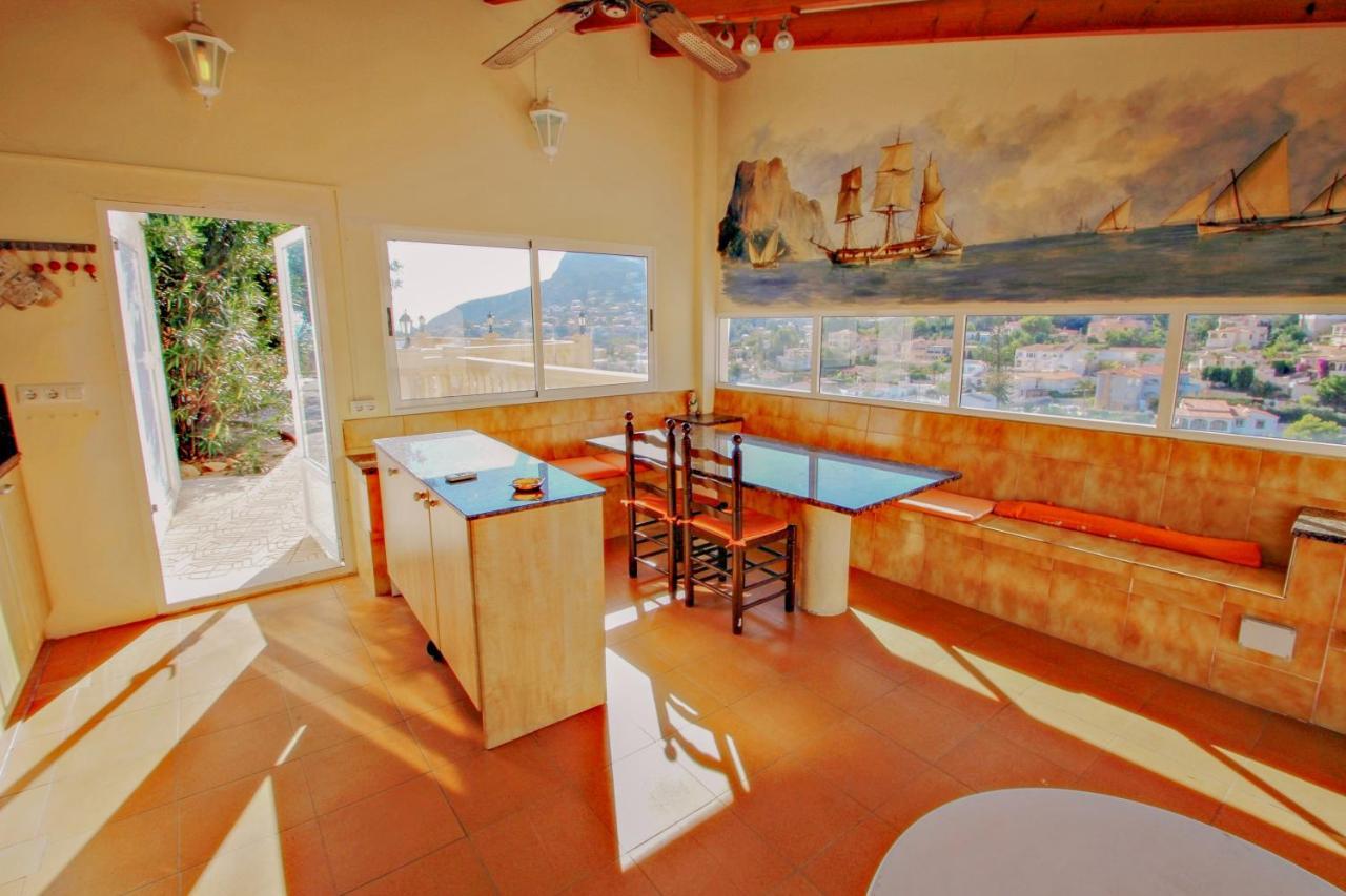 Tosal Julia - sea view villa with private pool in Calpe Esterno foto